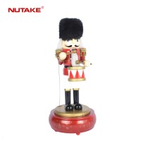 christmas decorative shinning nutcracker Nutcracker Soldier music box